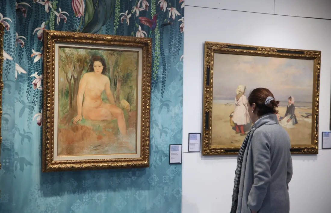 El 'Nu' d'Olga Sacharoff és espectacular.