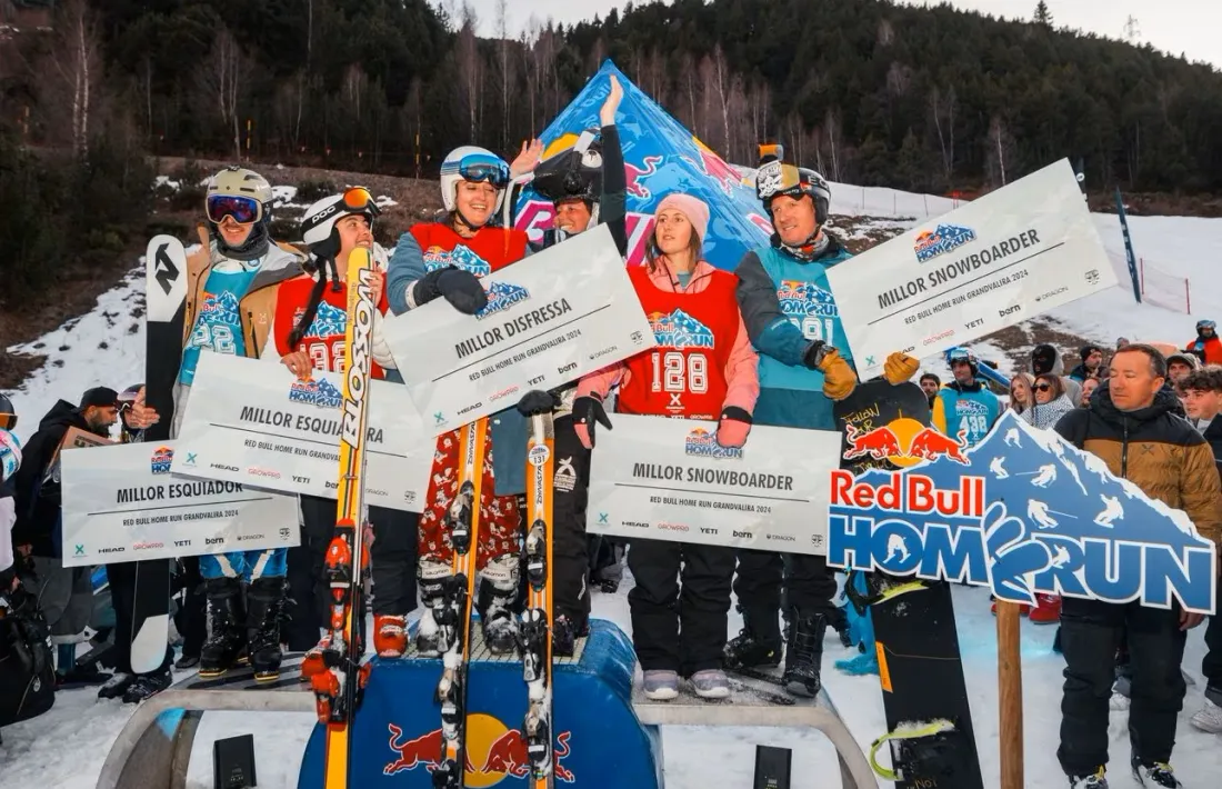 El Red Bull Home Run, tota una festa sobre la neu.