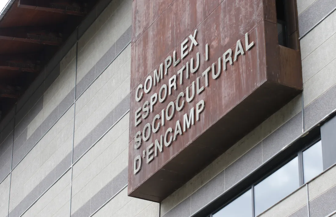 El Complex Esportiu i Sociocultural d’Encamp.