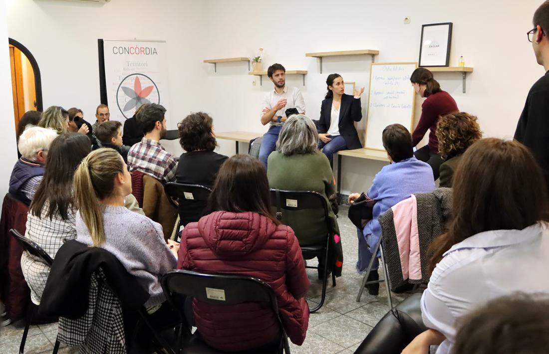 UN moment de l'Assemblea de Concòrdia.