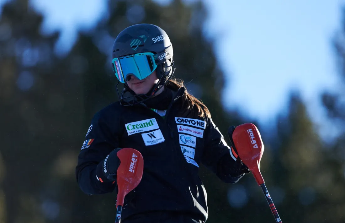 Íria Medina encara no sap si competirà dissabte al gegant de la Copa del Món femenina de Soldeu.