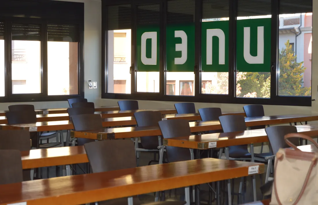 Les aules del centre associat de la Uned esperen ja l’inici del curs d’història de la Seu, el 16. 