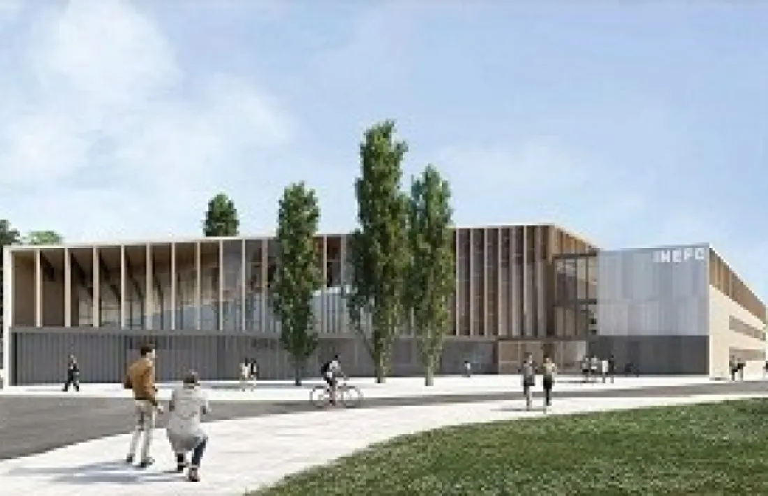 Part del disseny exterior del bastiment. 