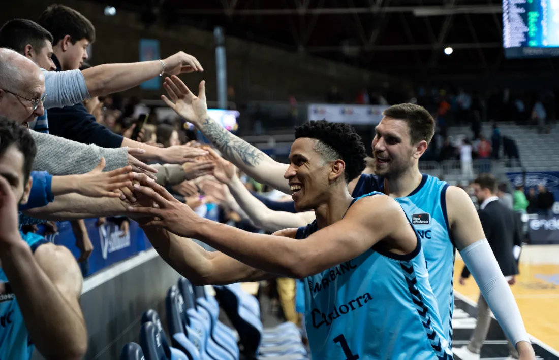 ‘Tyson’ Pérez, que pertany a l’Unicaja Màlaga des del mes d’octubre, juga cedit enguany al BC MoraBanc.