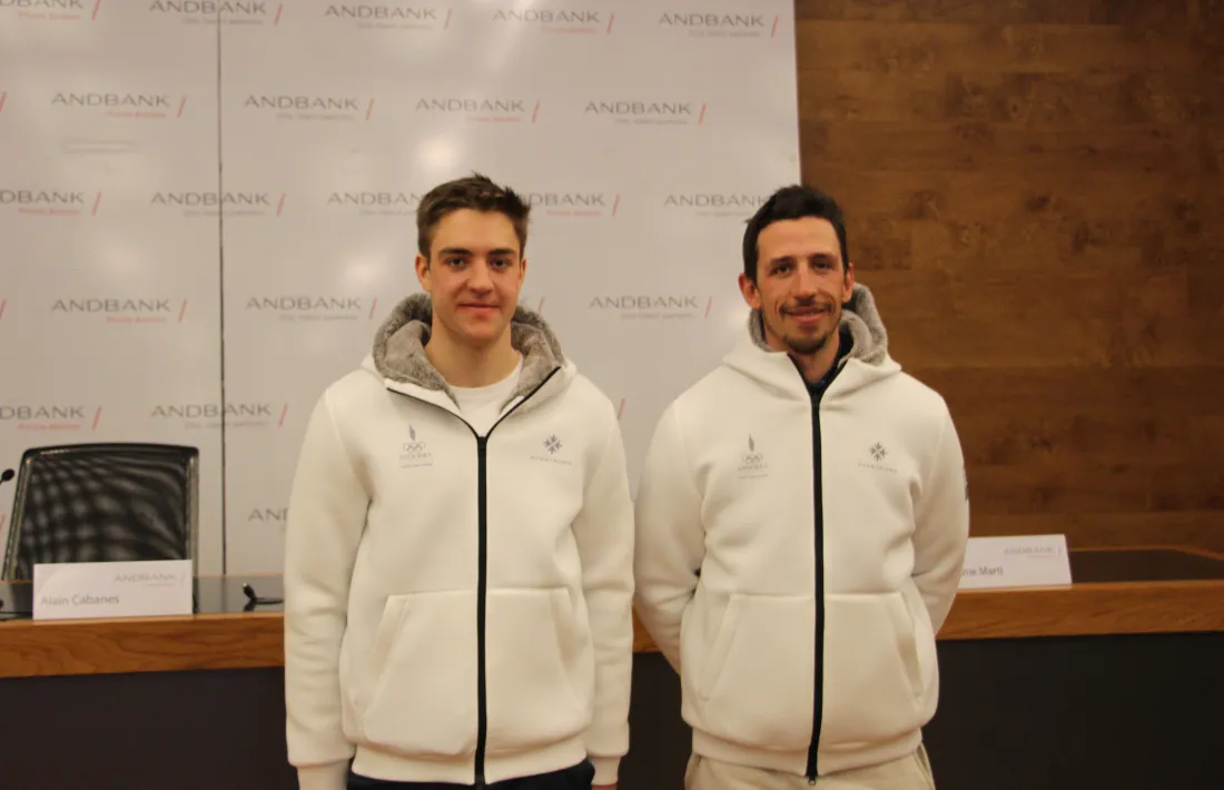 Salva Cornella i Aitor Mulero, a Andbank.