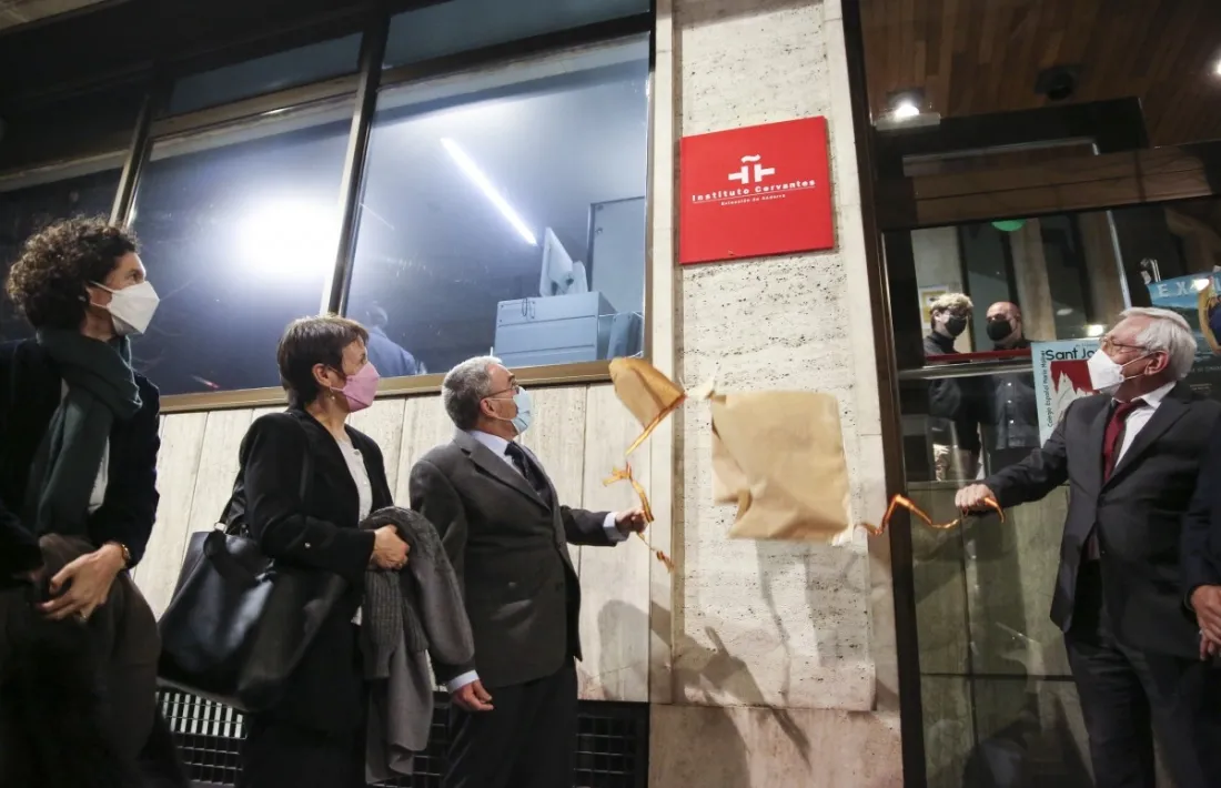 L'extensió andorrana de l'Insittuto Cervates, amb seu a l'ambaixada espanyola, es va inaugurar al febrer del 2022.