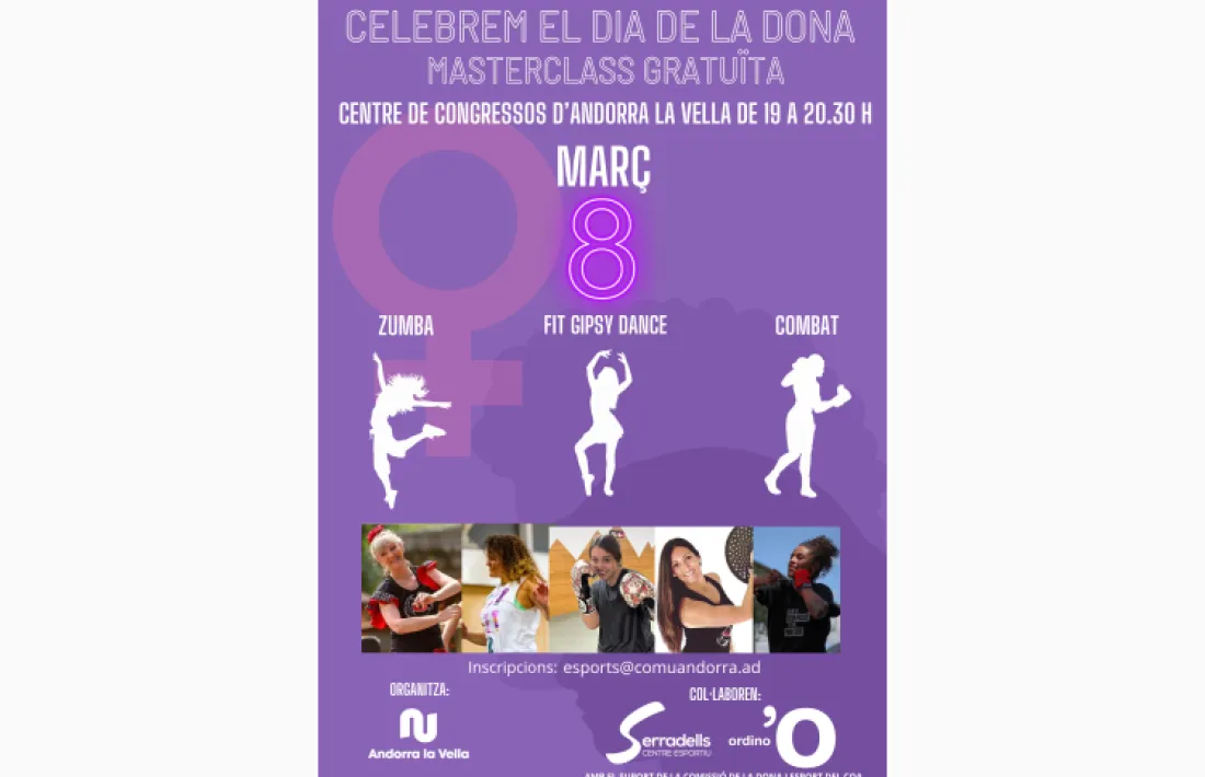 El cartell de la proposta pel Dia de la dona.