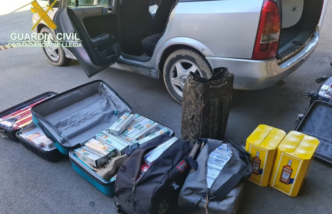 El tabac decomissat dimarts a Valls de Valira.