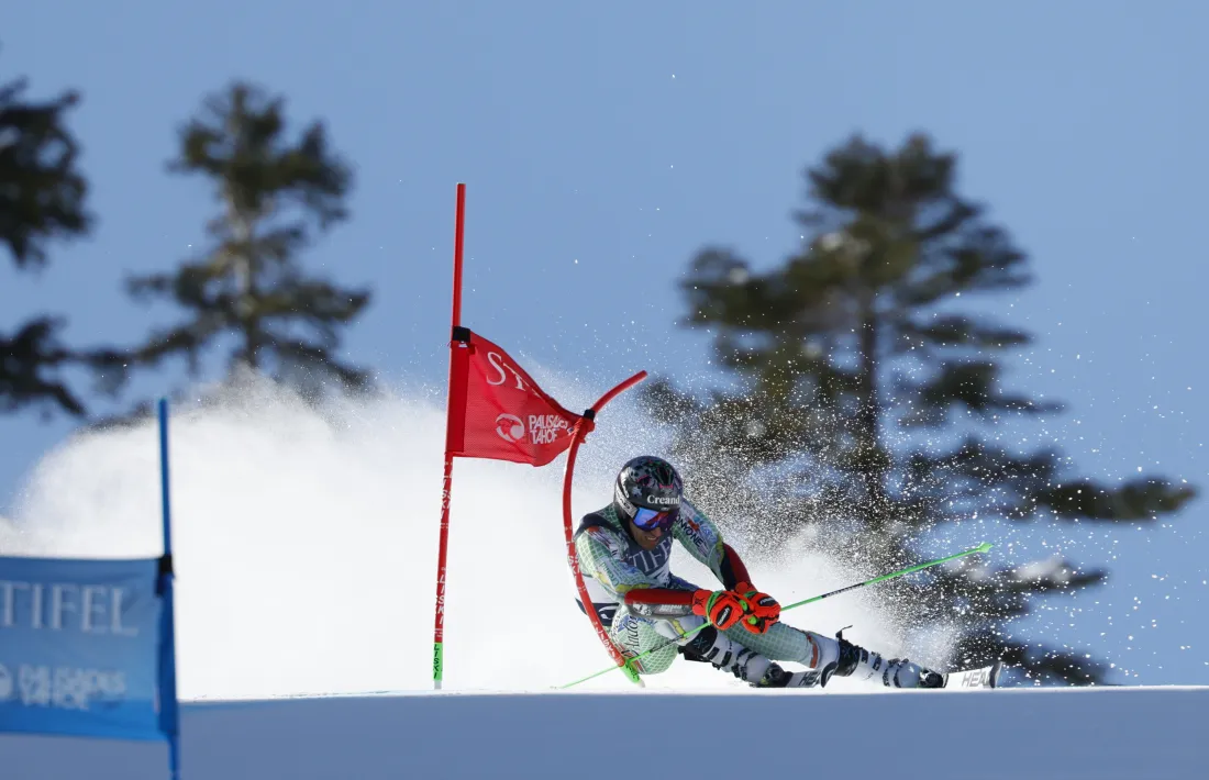 Joan Verdú, a Palisades Tahoe.