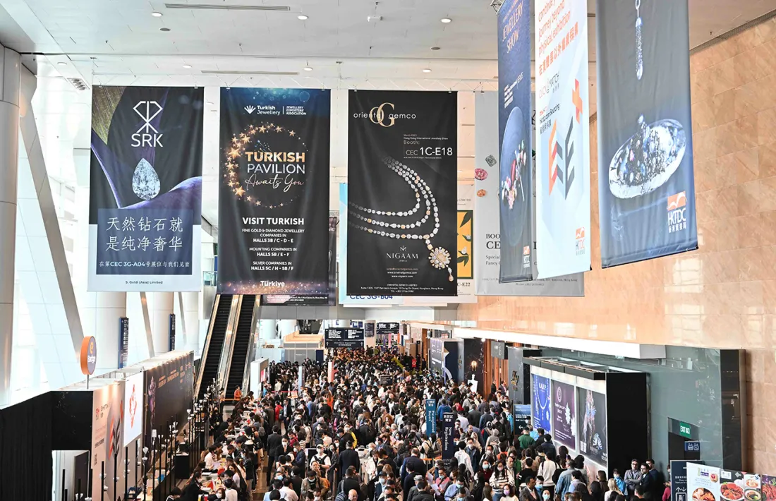 Una de les fires que es duen a terme a Hong Kong.