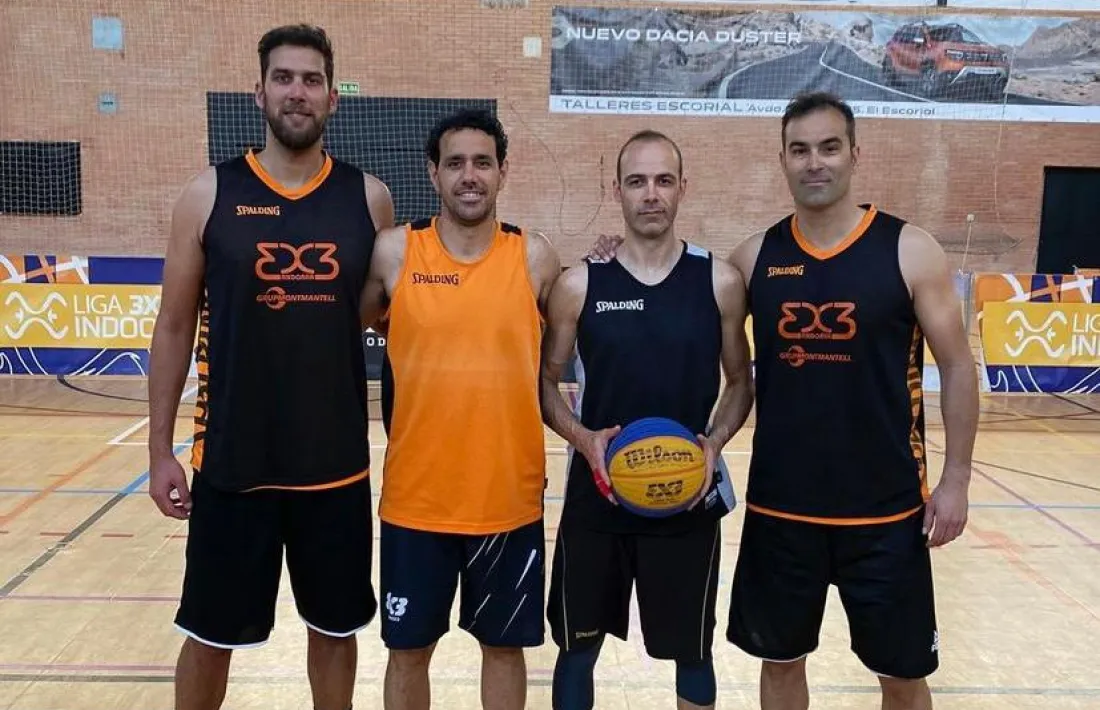 Andorra bàsquet 3x3, a El Escorial.