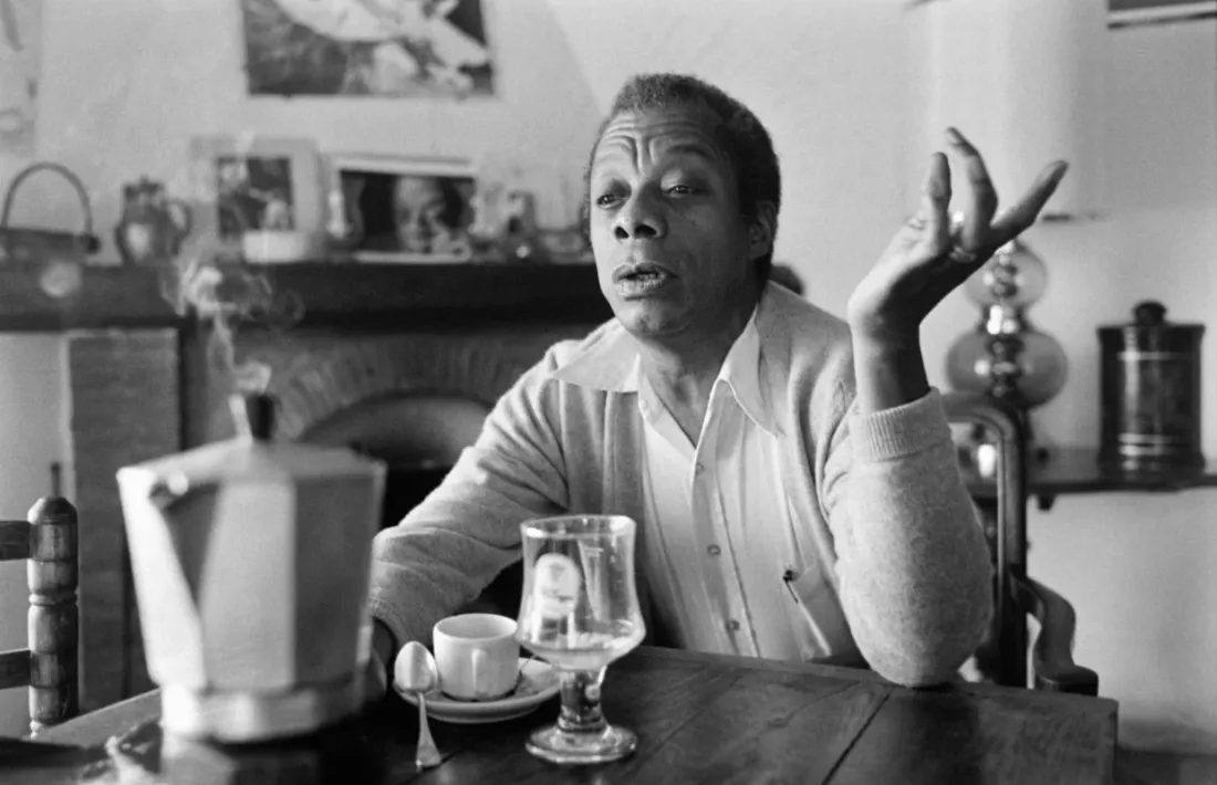 Baldwin, a Saint Paul de Vence, la localitat de la Provença on es va instal·lar i on va morir el 1987.