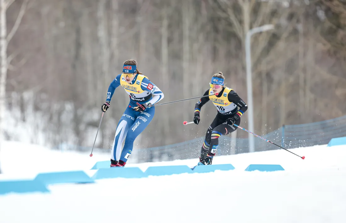 Gina del Rio, a la Copa del Món de Lahti (Finlàndia).