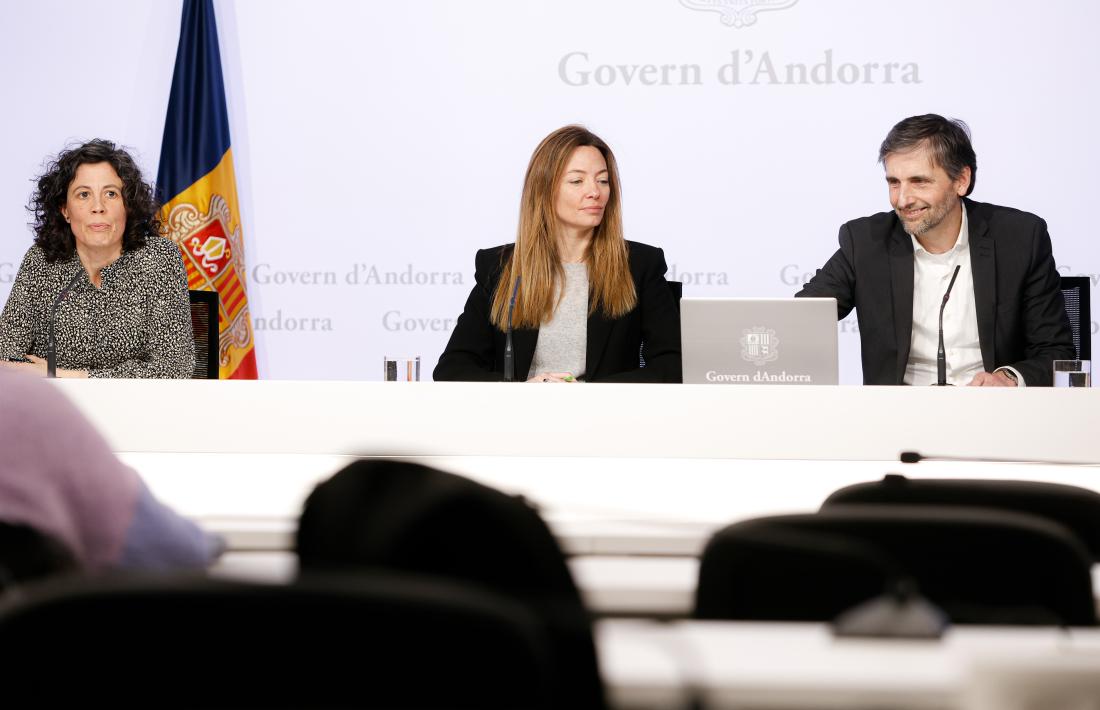 Garcia, Mas i Micó han presentat aquesta tarda l'enquesta nacional de salut.