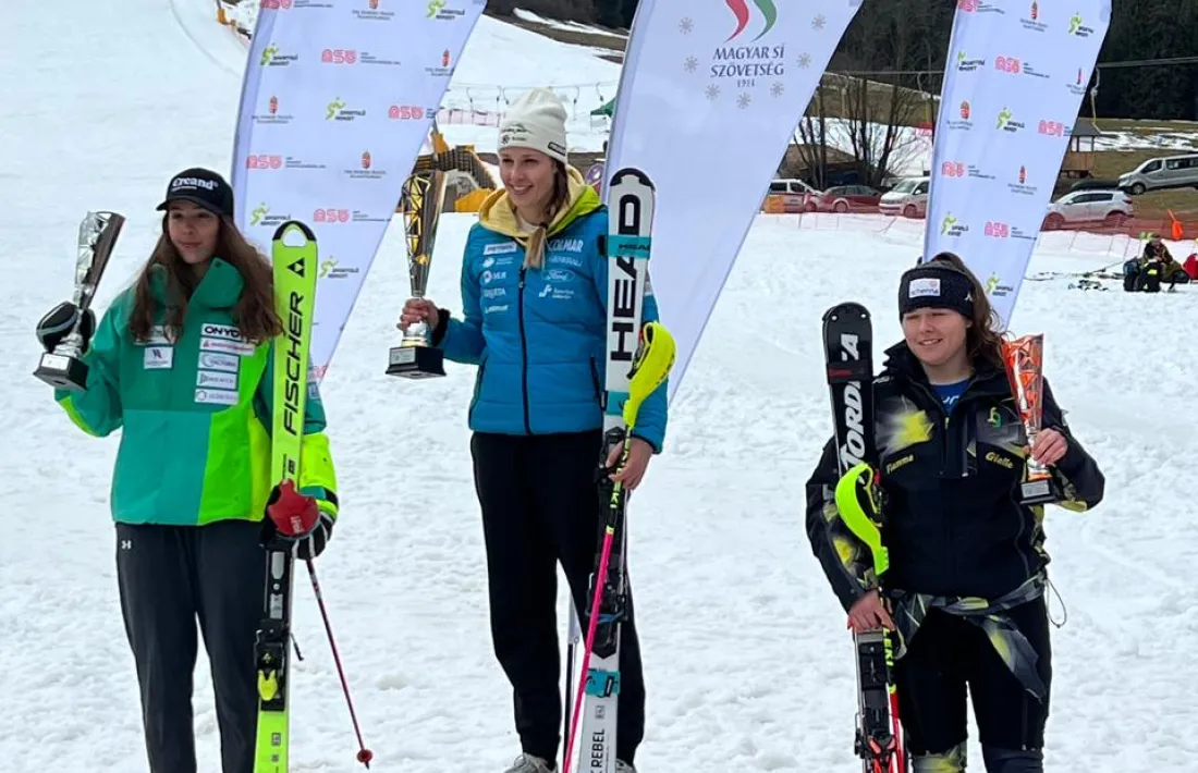 Carla Mijares, en segon lloc del podi.