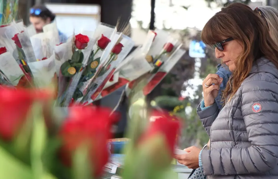 La Fira de Sant Jordi.