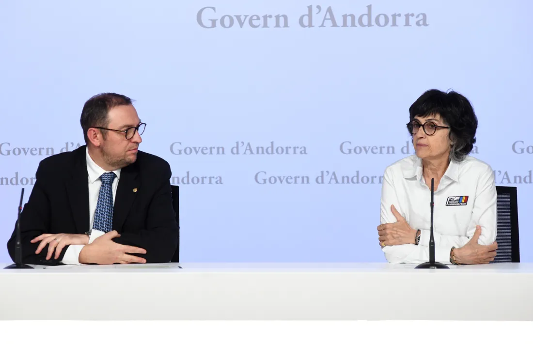 Josep Anton Bardina i Meritxell Santuré van presentar ahir la iniciativa.