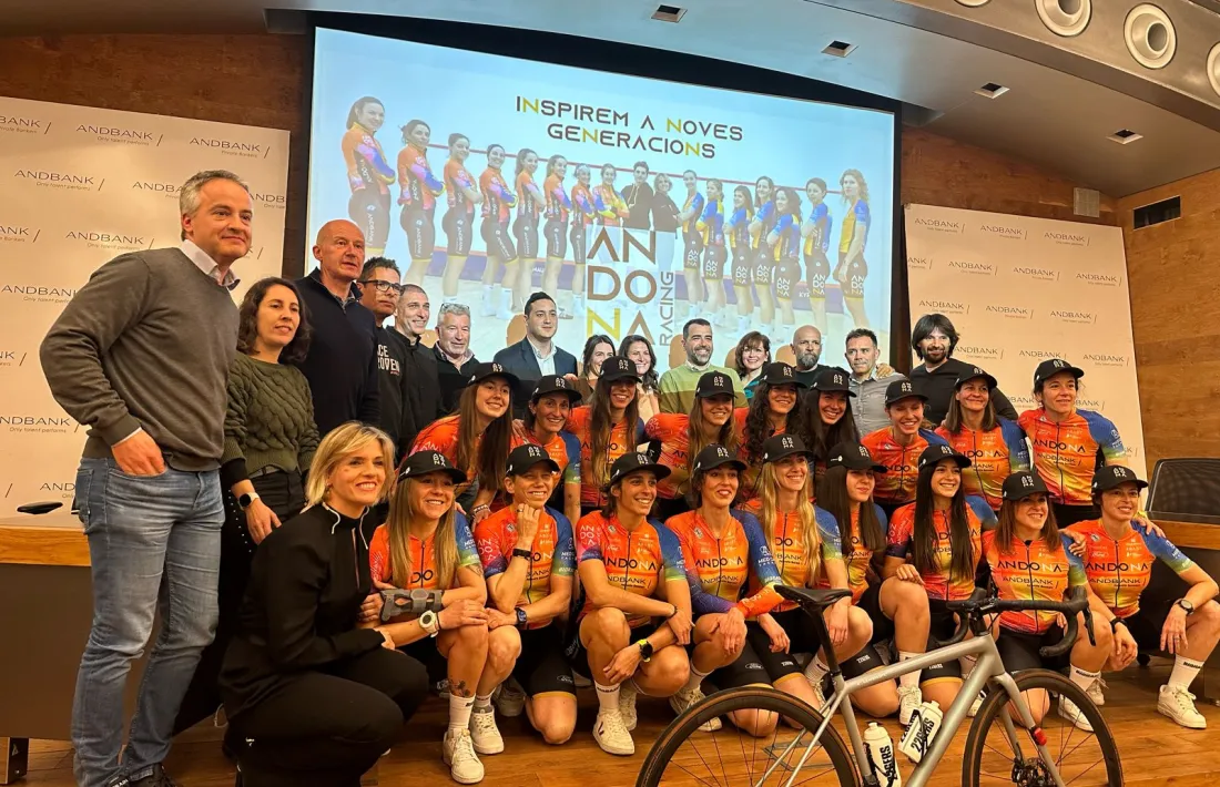 Les integrants del nou projecte d’Andona Racing per a aquest any.