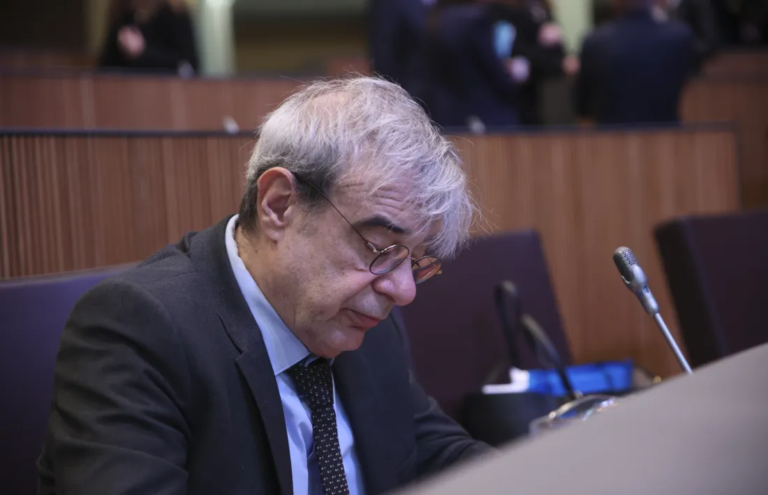 El ministre de Relacions Institucionals, Educació i Universitats, Ladislau Baró.