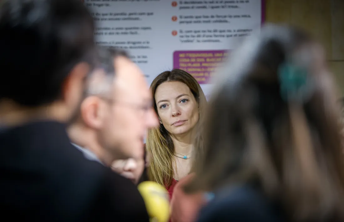 La ministra de Salut, Helena Mas, va presentar el pacte a les associacions el 16 de gener passat.