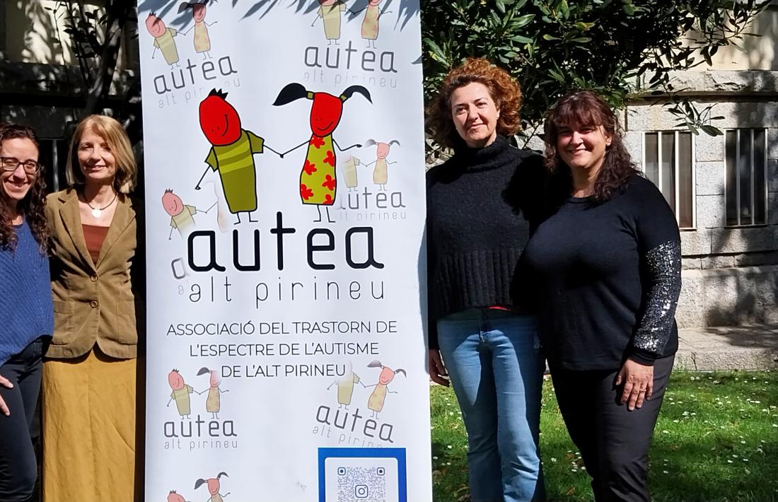  Les impulsores de les jornades, una ‘posada de llarg’ d’Autea Pirineu. 