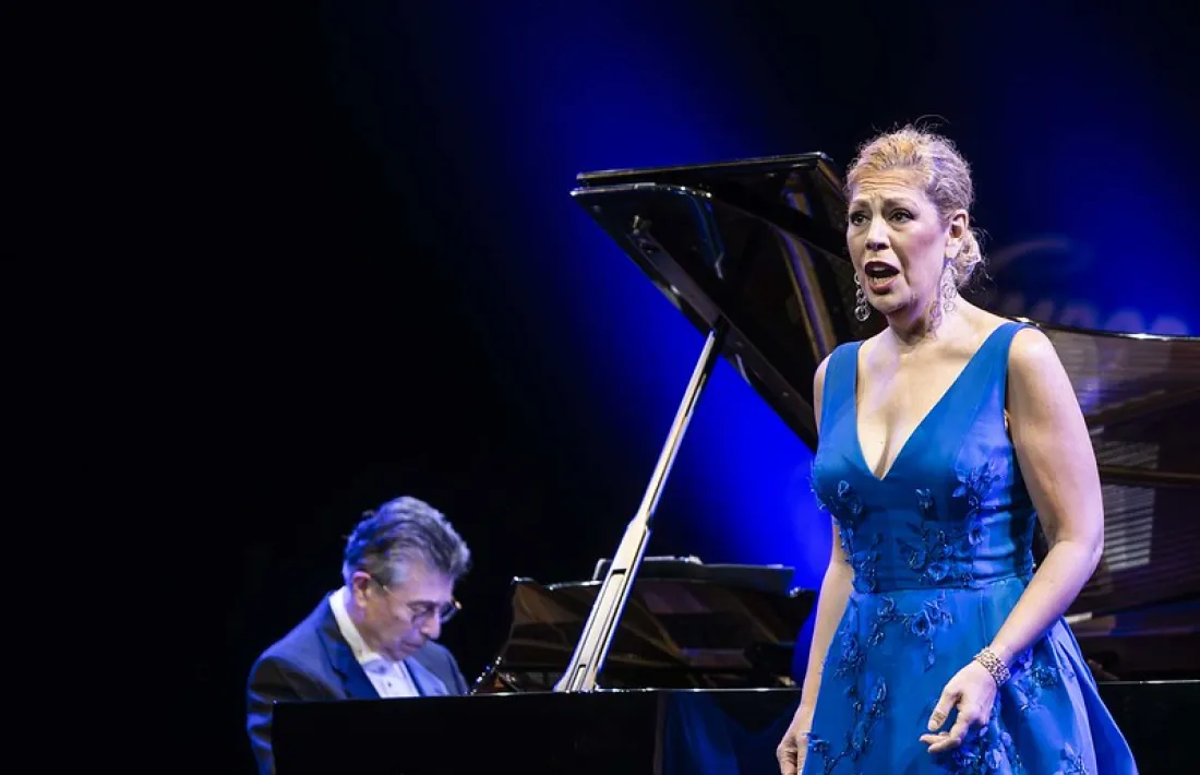 Sondra Radvanovski, l’any passat al Centre de Congressos.