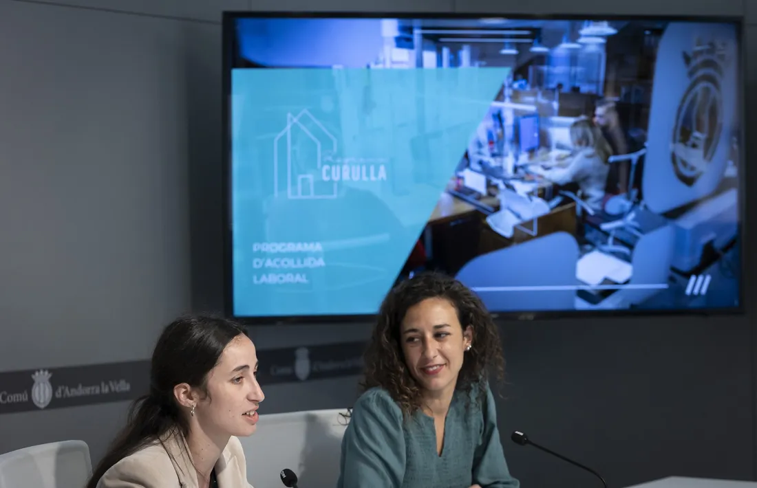 Losada i Nazzaro presentant el programa Curulla.