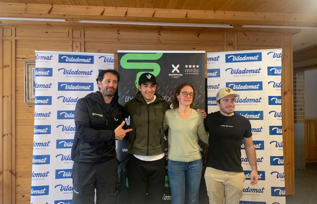 Joan Verdú, a la presentació.