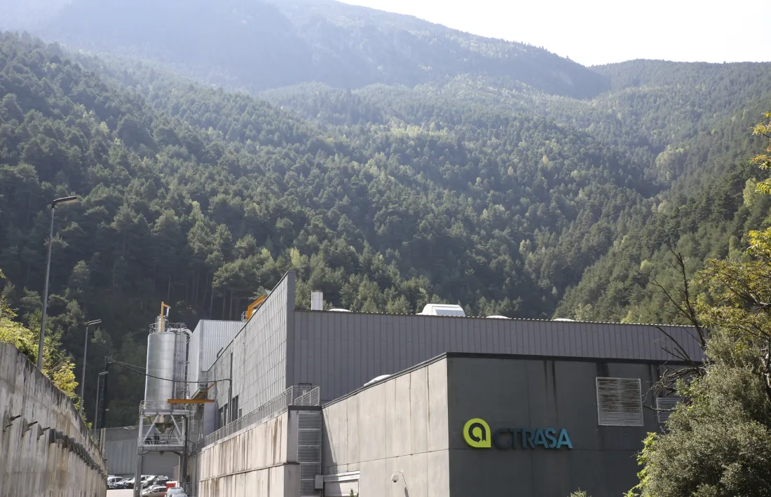 El Centre de Tractament de Residus de la Comella.