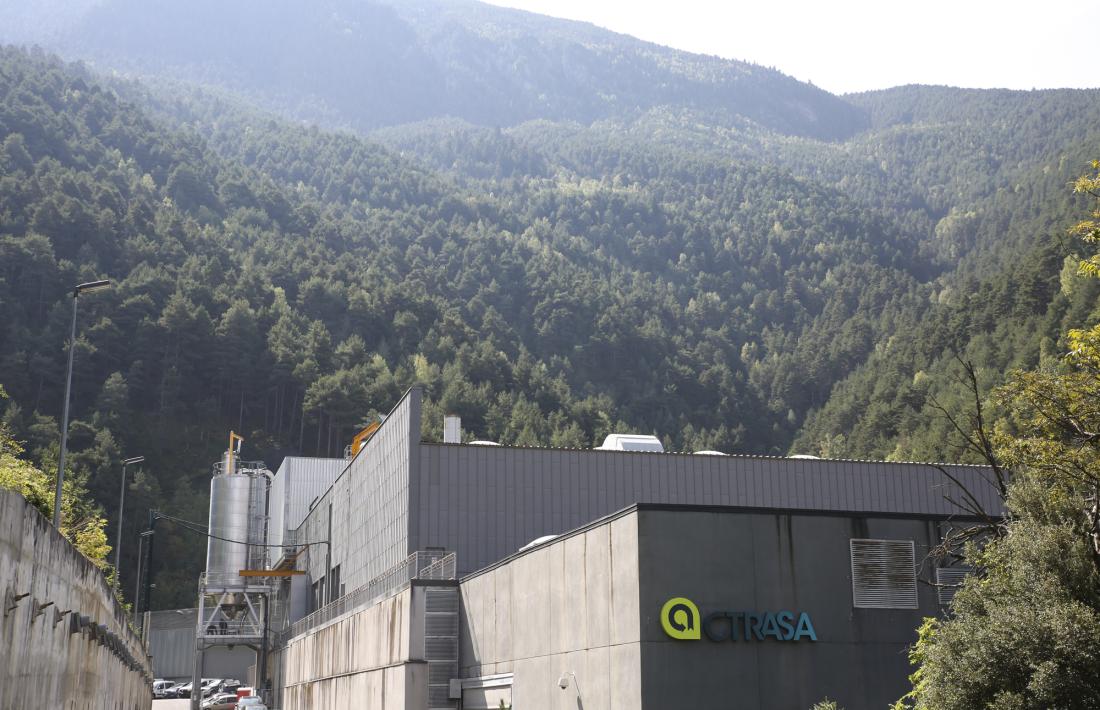 El Centre de Tractament de Residus de la Comella.