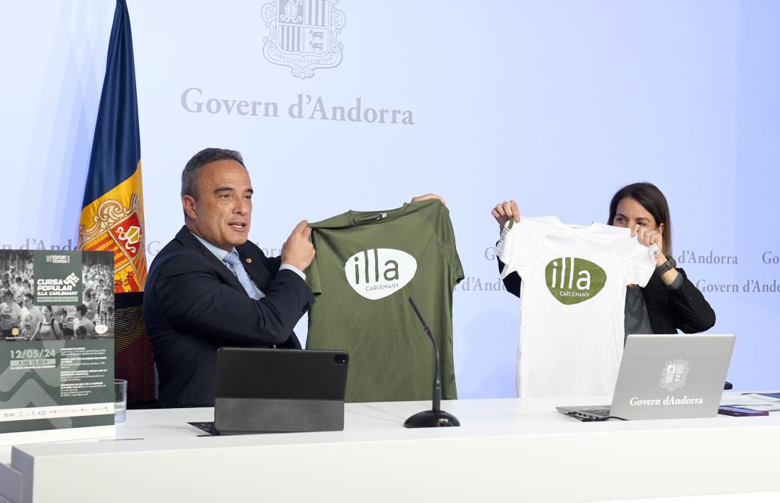 La presentació d'aquest matí.