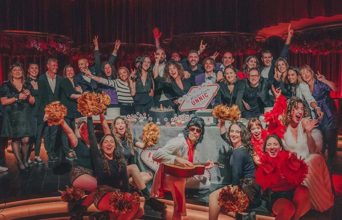 La festa de celebració del primer aniversari d'Unnic.