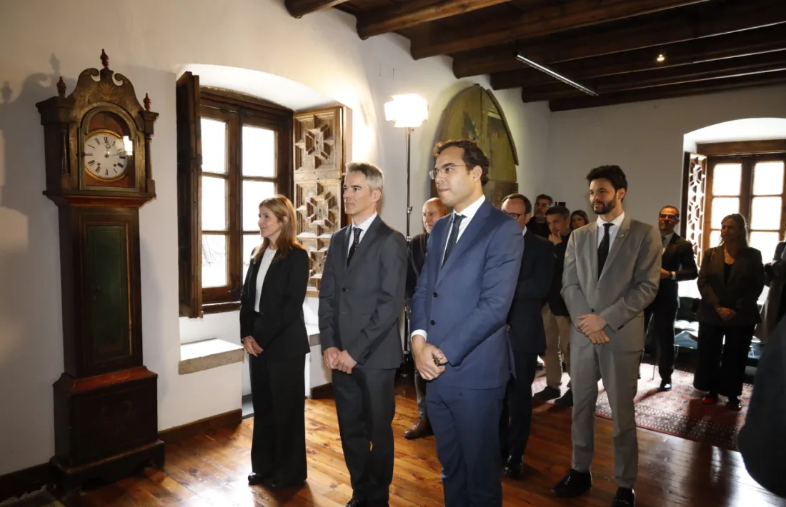 Un moment del jurament de tres nous membres del consell d'aministració de l'AFA.