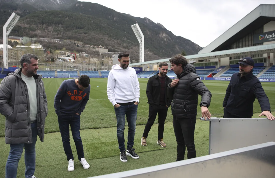 Sarabia deixa de ser tècnic de l’FC Andorra i ahir es va acomiadar en sala de premsa i també de l’Estadi.