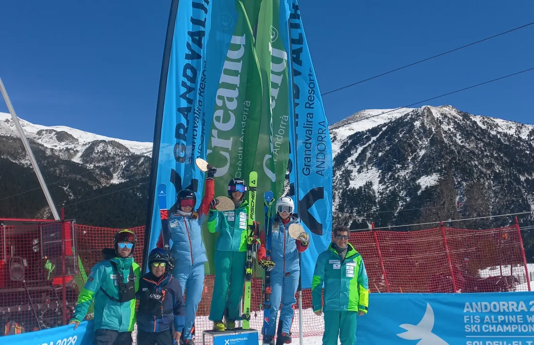 Clàudia Mijares, al lloc més alt del podi del gegant del Campionat.