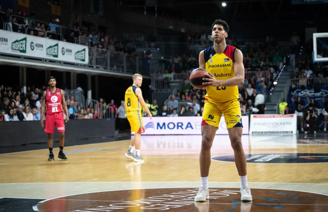 Dos Anjos, amb el BC MoraBanc.