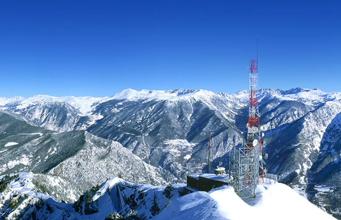 L'antena del pic de Carroi.