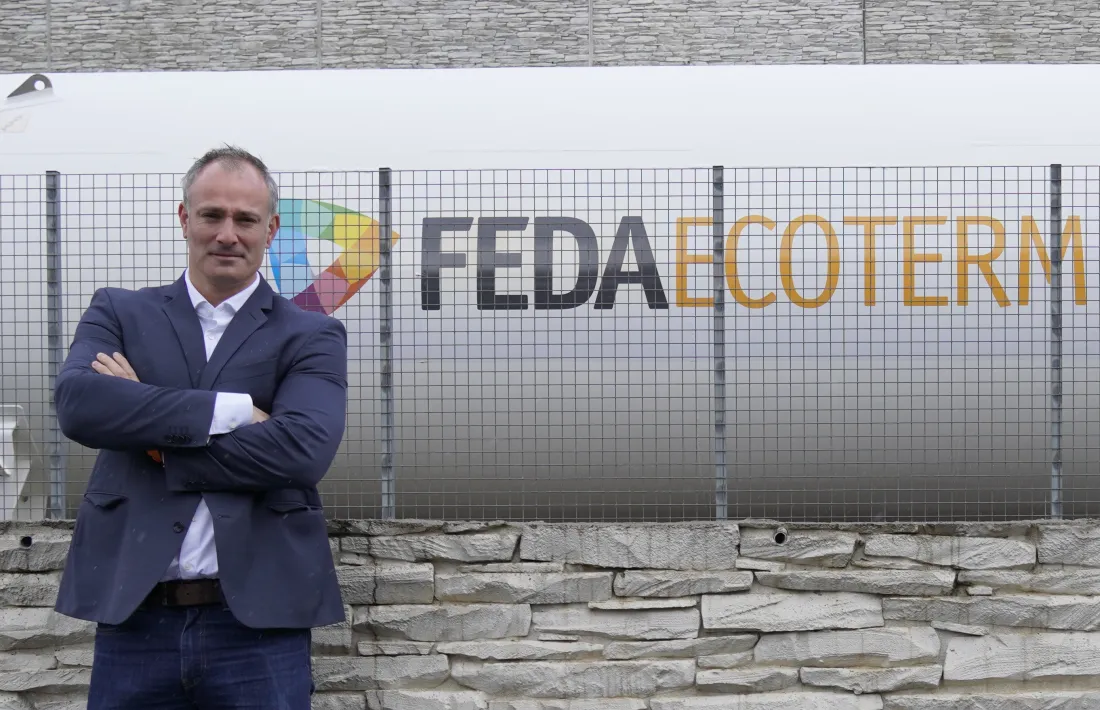 El nou gerent de FEDA Ecoterm, Alberto Manzano.
