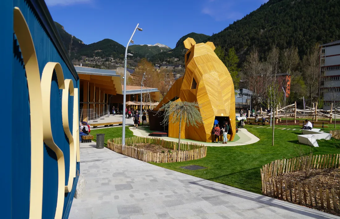 El nou parc de l'Ossa.