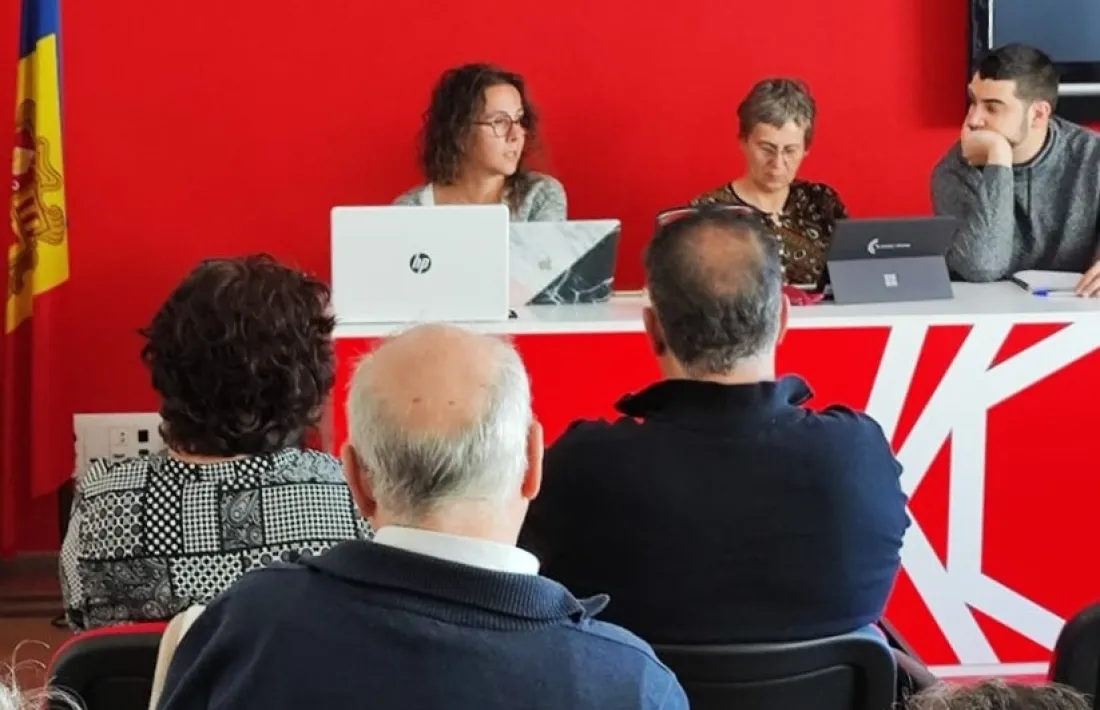 Un moment de la sessió formativa.