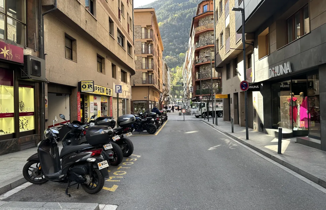 La zona de Prada Ramon on el comú d'Andorra la Vella va actuar en primer lloc.
