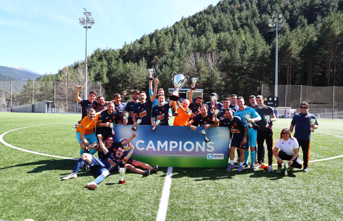 The Boss FS La Massana, campió de la Lliga UNIDA.