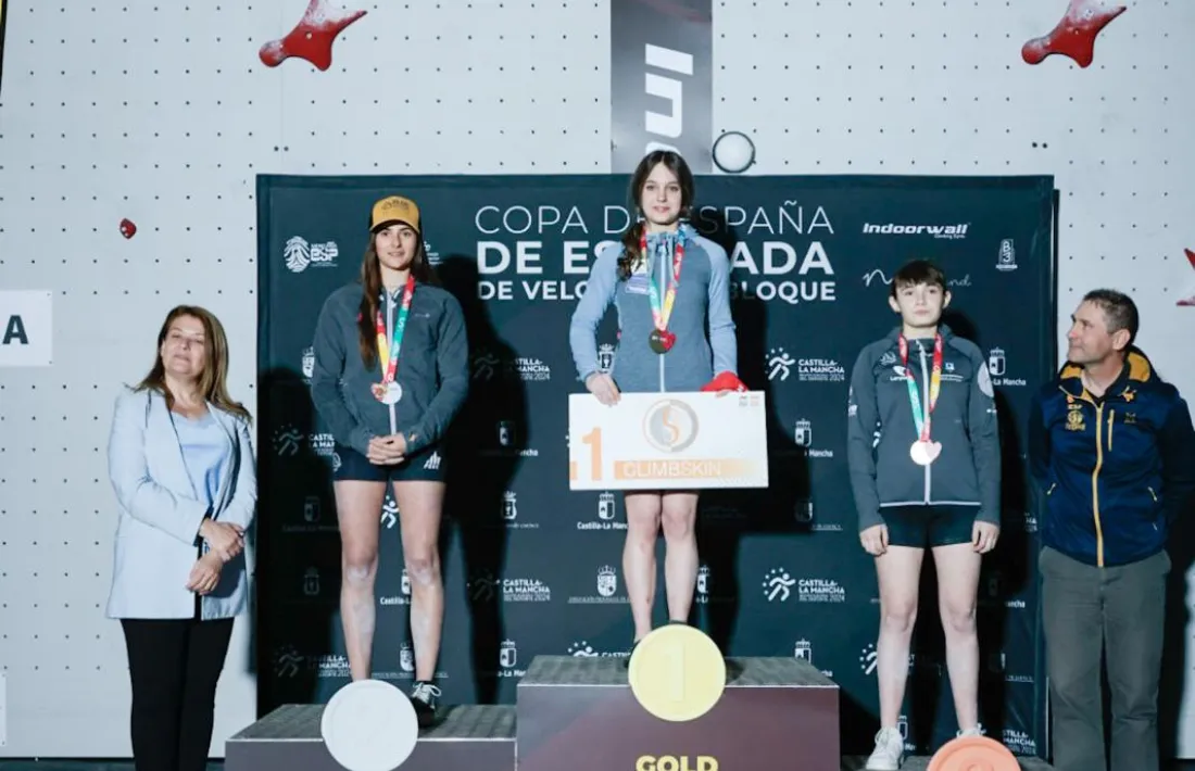 Laia Taulats, al podi sub-18 de Cuenca. 