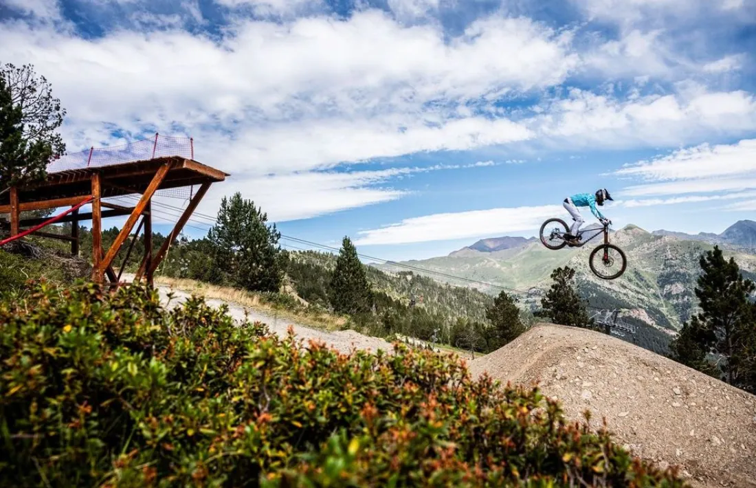 El Bike Park de Pal Arinsal.