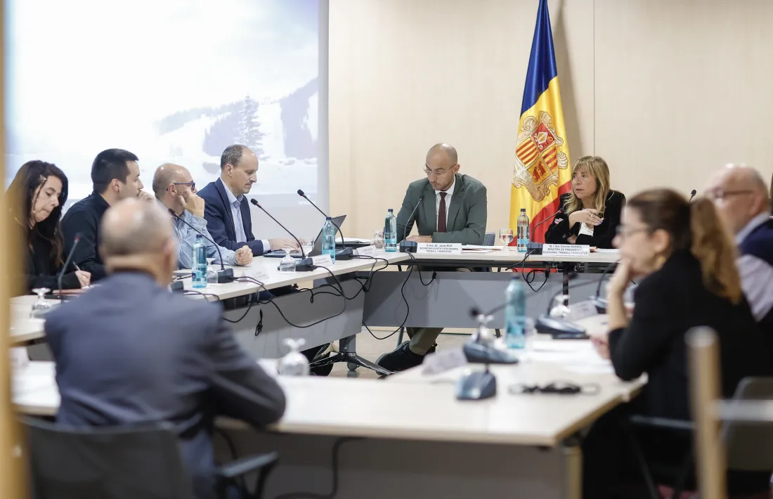 Un moment de la reunió del Comitè Econòmic i Social.