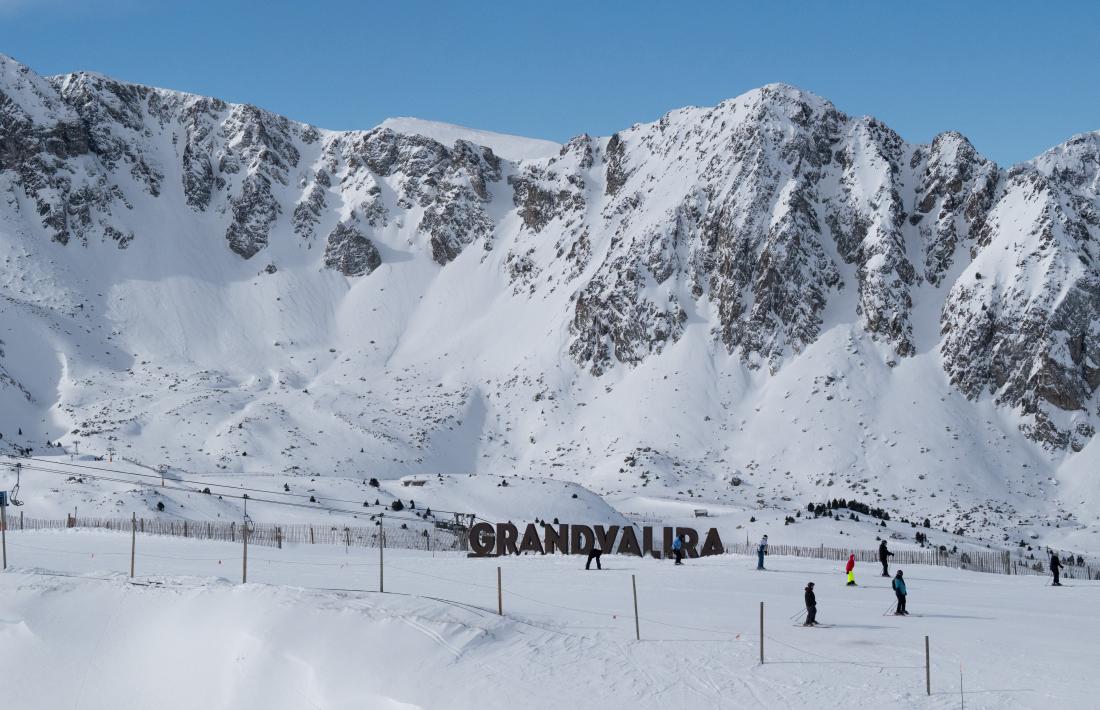 El domini esquiable de Grandvalira.