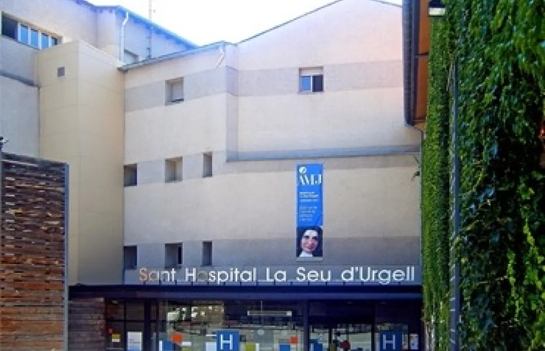 Exterior del centre hospitalari alturgellenc.
