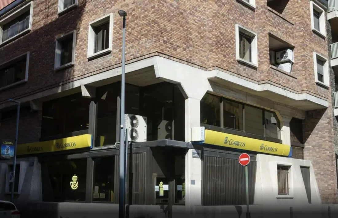 L'oficina de Correos a Andorra la Vella.