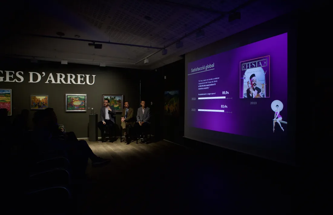 Un moment de la presentació de 'Sublim'.