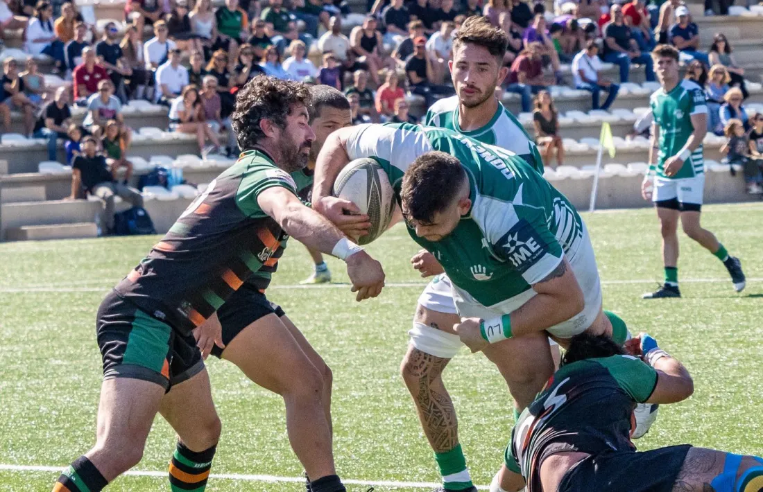 El Rugby Club Ponent, campió balear, rival del VPC Andorra.